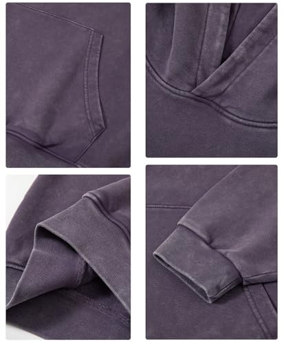 Mens Hoody Oversized Hoodie Unisex Heavyweight Sweatshirt Plain Hoodies Pullover Fall Outfits Fashion3