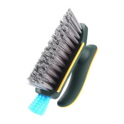 Limpiador de grietas estrechas - Exfoliante para grietas de ducha, cepillo para la limpieza del baño | Cepillo para juntas de baño ergonómico y cómodo, limpiador para rastros de ducha quitamanchas se