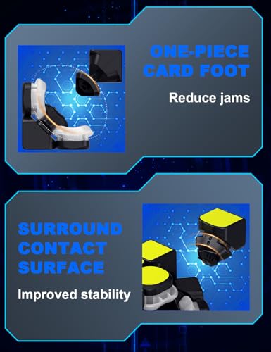 ROXENDA Magnetischer 3x3x3 Zauberwürfel –Speedcube Magischer Würfel Magic Cube Glatte Sichtbarer für Wettbewerb und Kinder