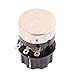 uxcell a16071900ux0172 3 Terminals B204 Rotary Wire Wound Potentiometer, 200 K Ohm Adjustable Resistance