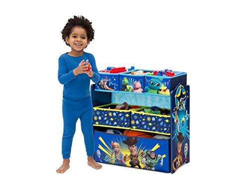 Delta Children Kids Table And Chair Set With Storage (2 Chairs Included) Plus Design And Store 6-Bin Toy Storage Organizer - Arts & Crafts, Homeschooling, Homework & More, Disney/Pixar Toy Story 4 #TOP7