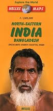 North Eastern India and Bangladesh NellesMap (Nelles Maps)
