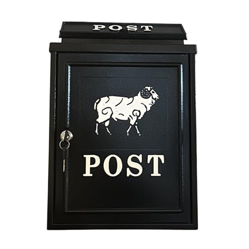 Cassetta Postale Cassetta Postale Villa Inglese Antica Antipioggia Esterna Creativa Posta In Arrivo(Sheep in stock)