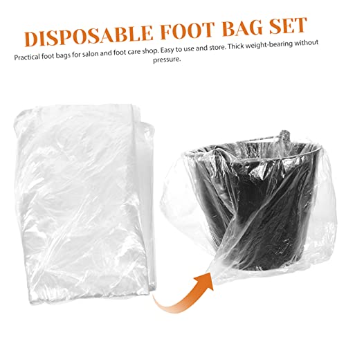 Ipetboom bolsas desechables para baño de pies 80 pcs miniatura 4