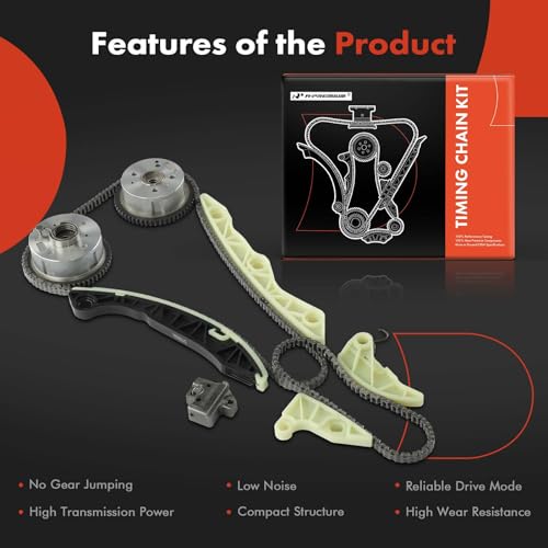 A-Premium 9PCS Engine Timing Chain Kit W/Sprocket & Tensioner & Guide Compatible with Hyundai Tucson 2011-2013, Genesis Coupe 2010-2012 & Kia Forte 2010-2013 - L4 2.0L by A-Premium - Used condition - Image 7