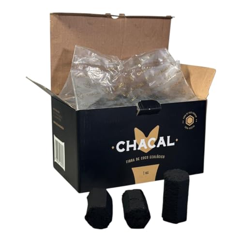 CARVÃO FIBRA DE COCO HEXAGONAL 1kg IMPORTADO