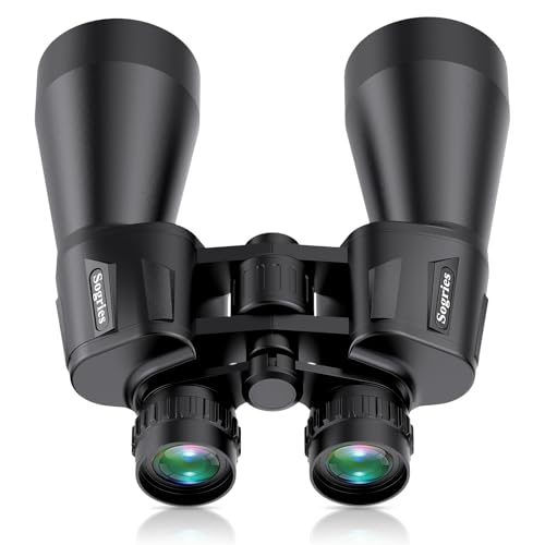 20x60 Binoculars for Adults High Powered, Waterproof & Fog Proof Compact Binoculars for Bird Watching with Low Light Vision, Hunting,Travel,Includes Carrying Bag
