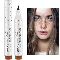 Sommersprossenstift - Wasserdicht & Natürlich Aussehend, 3 Farben (Dunkelbraun, Hellbraun, Grau) - Für Natürliches Freckles-Make-up