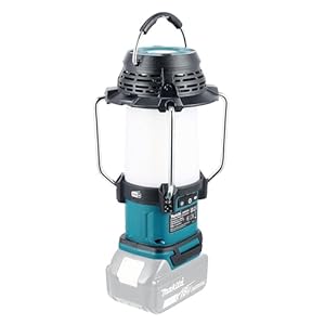 Makita DMR056 14.4V/18V Li-ion LXT Radio met lantaarn – batterijen en oplader niet inbegrepen