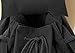 KUOIN Medieval Drawstring Backpack, Vinatge Renaissance Bag LARP Camping Accessories (Black)