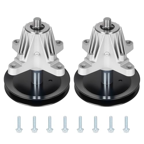 918-06991 618-06991 Spindle Assembly for MTD Troy Bilt Bronco Pony 42 TB42 MTD CraftsMan 42 Deck T1000 T1200 T1400 T1300 T1800 LT4200 CLT42G CLT42H T130(2 Pack)