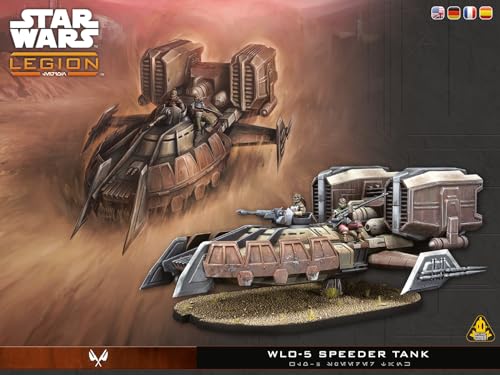 Fantasy Flight Games | Star Wars: Legion WLO-5 Speeder Tank | Espansione Per Gioco Di Miniature | 2 Giocatori | 90 Minuti
