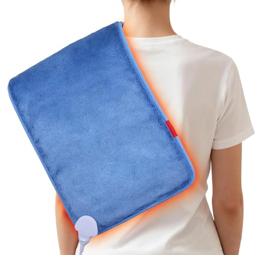 Infrared Heating Pad with Graphene and Plush 8 Settings