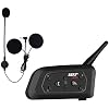 Qaurora V6 BT Interphone 1200 m Bluetooth motorfiets helm intercom headset met duplex interphone geavanceerde…