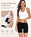UMIPUBO Boxershorts Damen Radlerhose Kurze Hose Unterhosen UnterwäSche Frauen Bequeme Shorts Pantys unter Kleid Hotpants Atmungsaktiv Boyshorts mit Baumwolle Schritt 3er Pack Mehrpack (Schwarz, L)