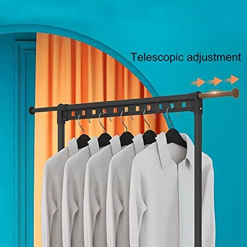 Foldable Clothes Drying Rack Foldable Portable Space Saving Clothes Drying Rack, 3-Tier Extendable Clothing Dryer Rack, Double Wing Height Adjustment, for Laundry, Bathr