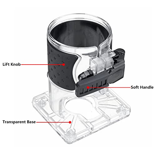 Trimmer Base, Trimmer Router Durable Base Cover Case For Mak-i-t-a RT0701C Spare Accessories (3700-4(A))