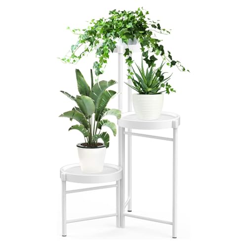 YENTAKE 3 Etagen Metall Pflanzenständer...