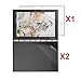 Produktbild INFILAND Lenovo Yoga Book Displayschutz, Glass Folie Schutzfolie Glas Panzerfolie Displayschutzfolie für Lenovo Yoga Book(10,1 Zoll)(1x Stahlbildschirm Membrane+2 x Tastatur Matte Folie)