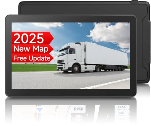 GPS Navigation for Car Truck - 9 Inch Navigation System with 2025 Lifetime Free...