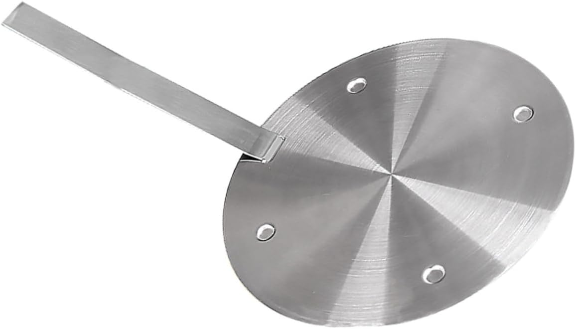 1pc Stainless Steel Heat Conductive Plate Induction Hob Heat Cooking Guide Plate