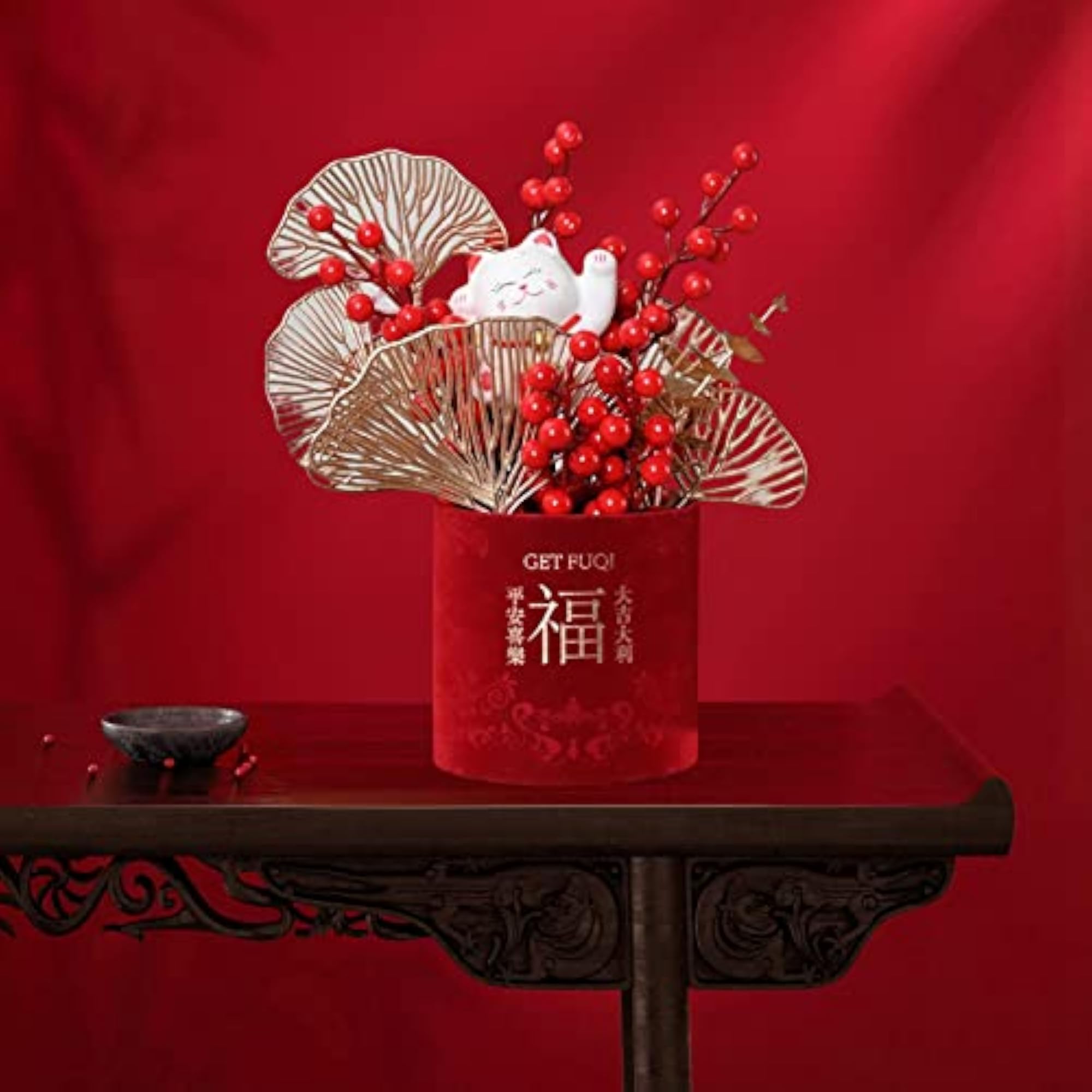 Flower Basket Ornament Table Centerpiece for Hotel Decor