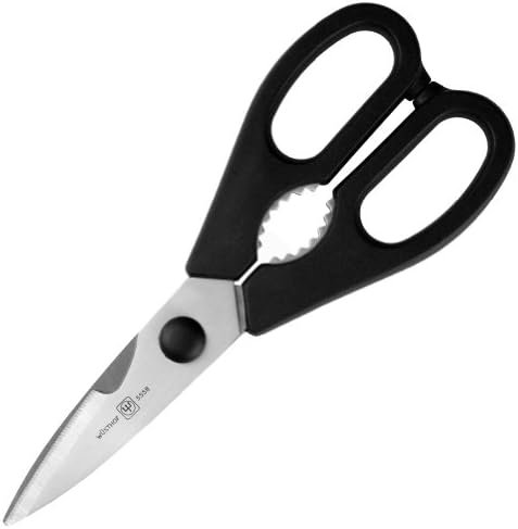 Wusthof WU5558 Kitchen Shears, 8", Black