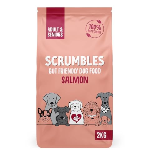Scrumbles Grain Free Dog Food with Salmon, 2 kg