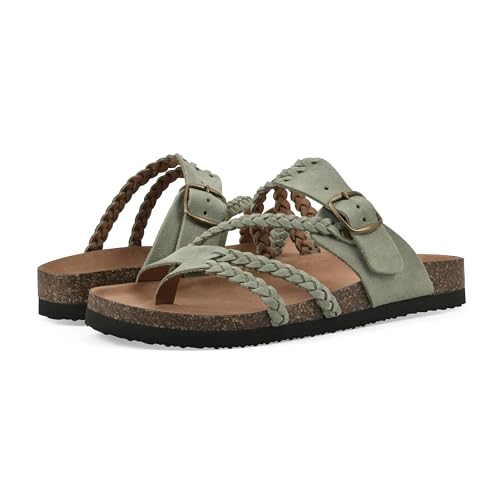 Image of White Mountain Women's Hayleigh Braided Footbed Sandal