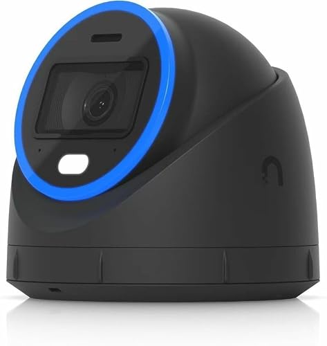 Ubiquiti UniFi 8 Megapixel Outdoor 4K Network Camera - Color - Turret - Black