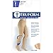 Truform 20-30 mmHg Compression Pantyhose, Women's Hosiery Support Tights, Beige, Medium