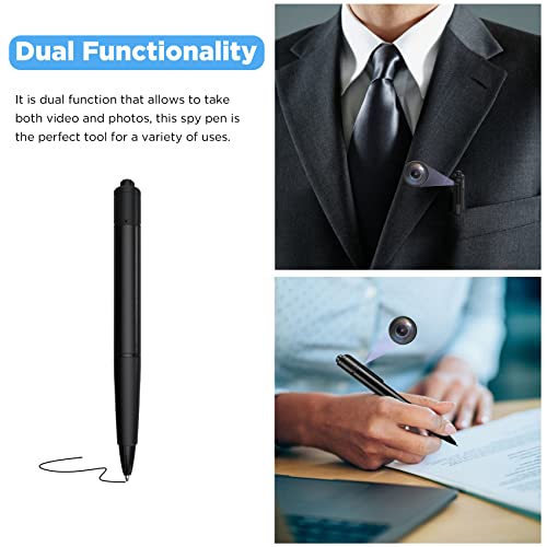 Sheawasy Hidden Camera Pen Spy Camera Pen 2K Qhd Nanny Cam With 64Gb Pen Camera Spy 2K Video And 4K Photo Taking For Meeting Home Security Classroom Learning #TOP5