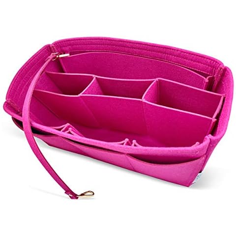 AlgorithmBags design for LV Neverfull NF GM Luxury Purse Organizer Insert Shaper Liner Divider, Peony Cover