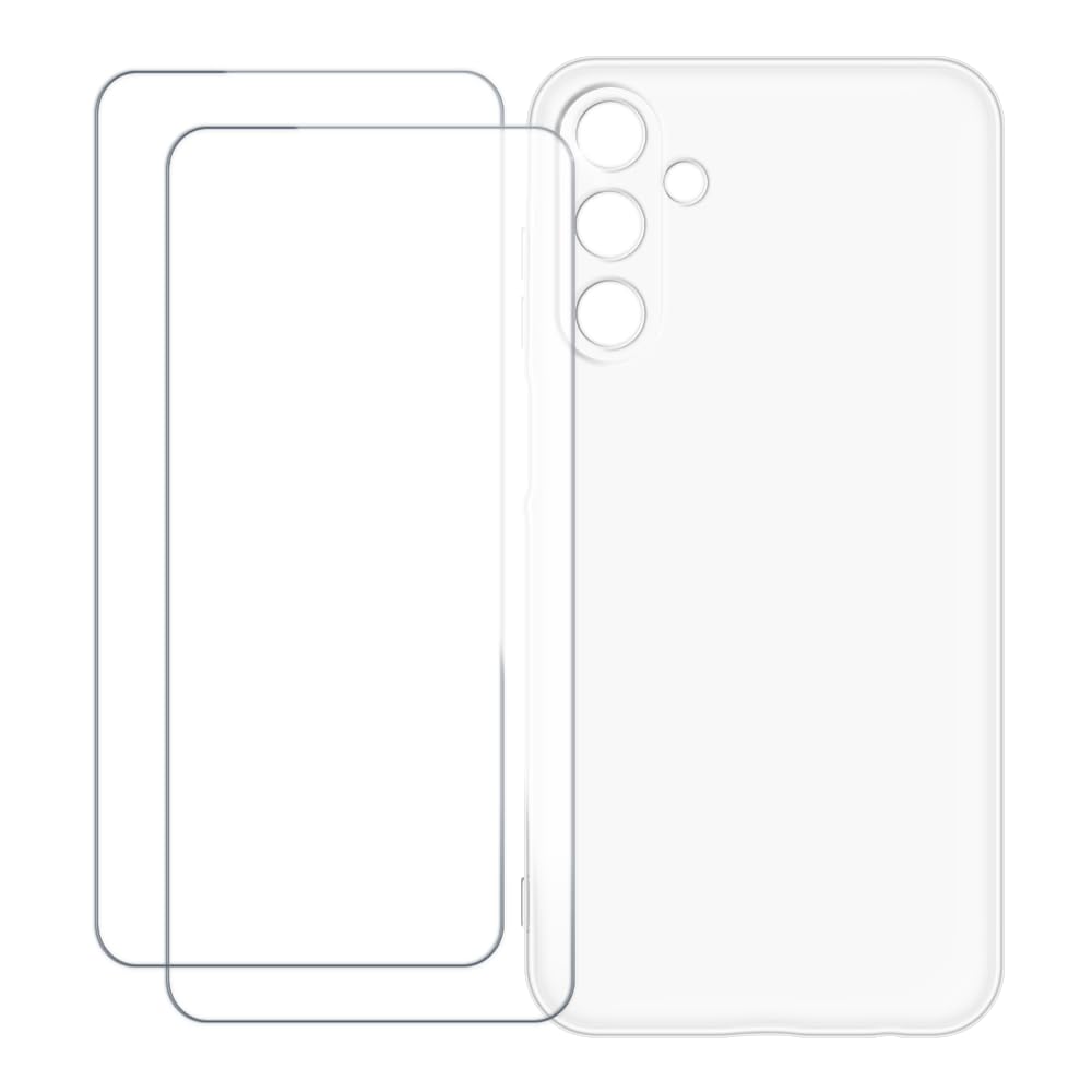 Compatible with Gabb Phone 4 Pro Case Colorful Custom Cover with 2 Pack Tempered Glass Screen Protectors - Shockproof Scratch-Resistant (Clear)