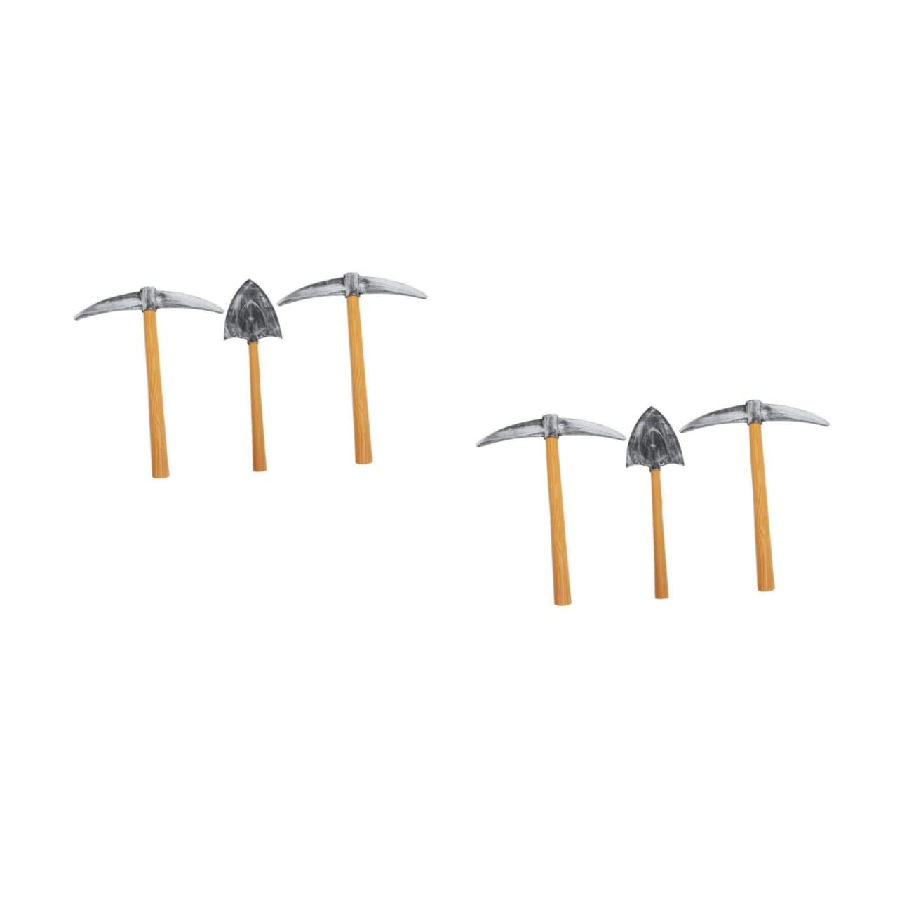 Cabilock 2 Set Piccone e in Schiuma per Cosplay Accessori per Costumi da e Feste Prop Leggero e Resistente per Spettacoli Teatrali e