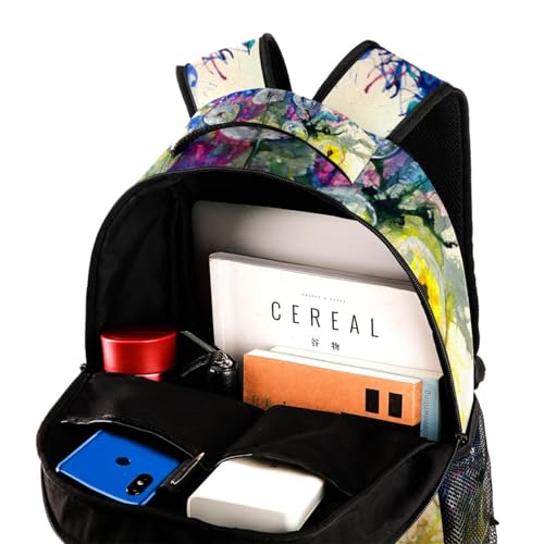 Sac à dos d'école pissenlit pour alléger le dos des collégiens - 4
