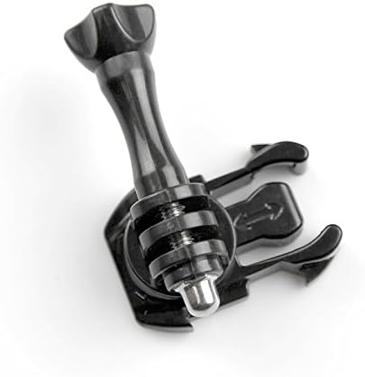 Miniatura 2 de Tornillo giratorio de 360 grados Soporte adaptador de hebilla para casco de montaje giratorio para GoPro 111098765 Negro, Sesión 54 cámaras de acción