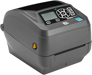 ZEBRA ZD500t Thermal Transfer Desktop Printer 300 dpi Print Width 4 in Ethernet Parallel Serial USB ZD50043-T01200FZ