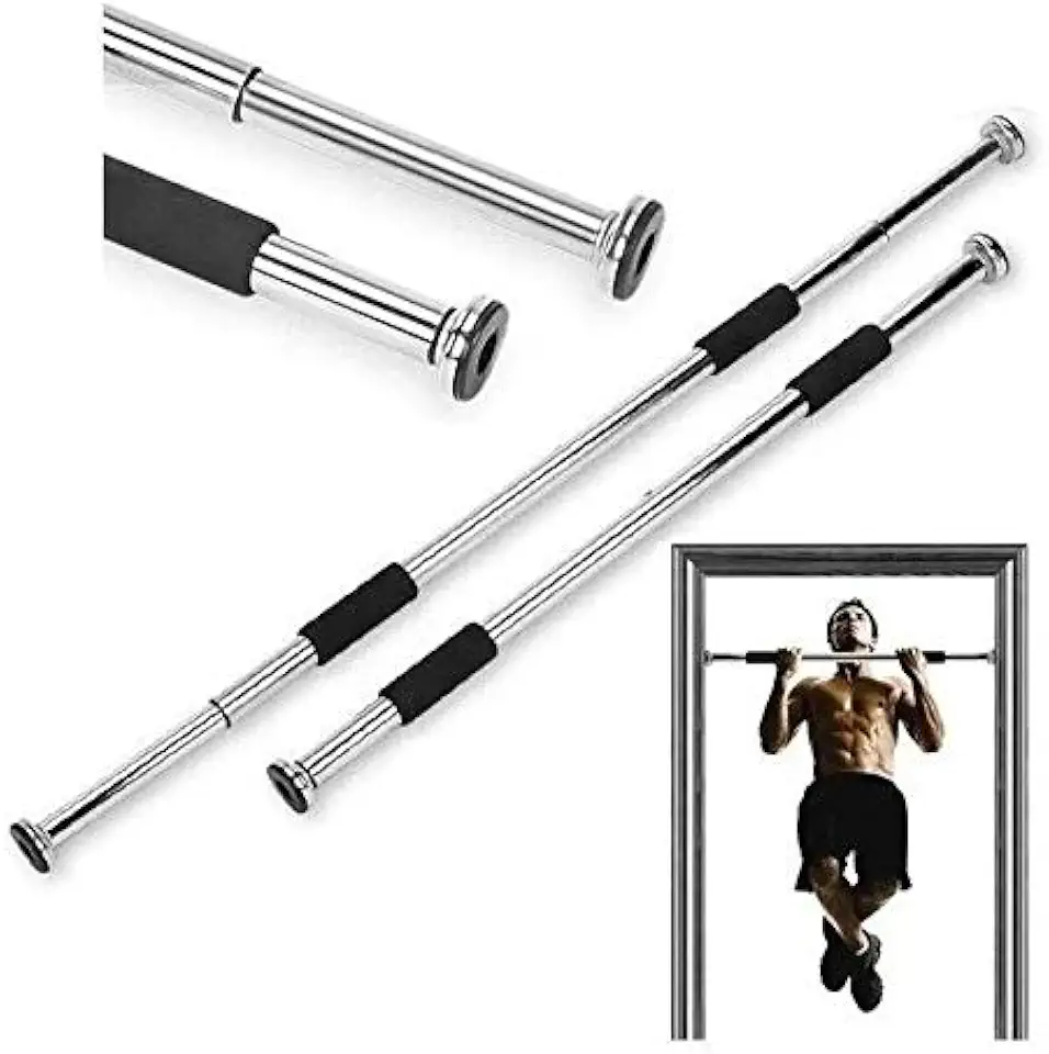 Barra Fixa Porta Multifuncional Regulável Exercícios Flexão