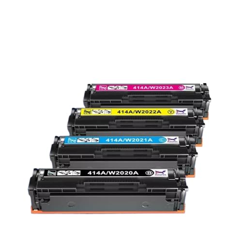 Pack lot toner compatible 414A W2020A laser couleur pour imprimante Color Pro MFP M479fdn