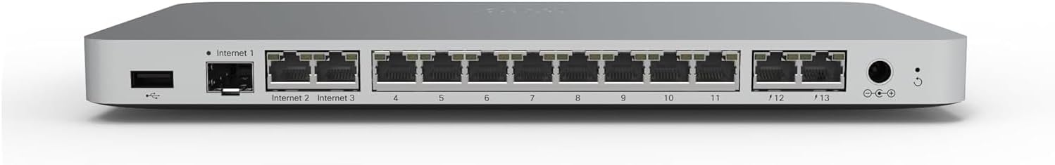 Amazon.com: New - Cisco Meraki MX75-HW Firewall Security Appliance w ...