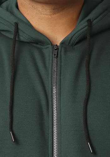 Image of Wear Your Opinion Men's Plus Size Fleece Zipper Hoodie Jacket