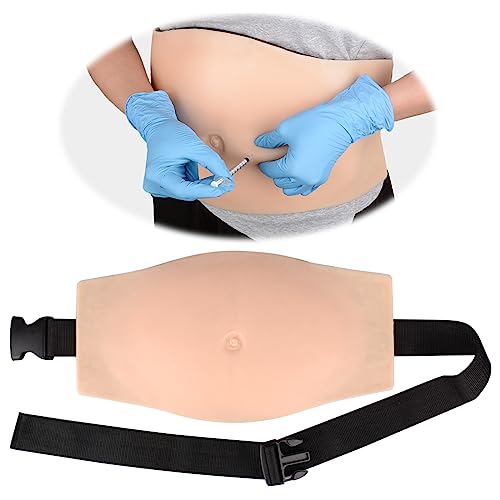 Image of SimCoach Belly Injection Simulator, Subcutaneous Injection Training Pad, Injection Practice Kit for Medical Education, Wearable Abdominal Injection Trainer for Diabetes Insulin Injection Practice