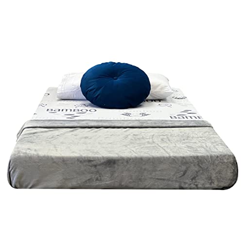 Viscologic Explorer 2-Sided Reversible Foam Twin Mattress Perfect For Bunk Bed, Trundle, Guest Bed And Caravan Bed, Certipur-Us Certified Foam, 5 Inch, Assorted Colors #TOP3