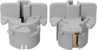 Brake Light Socket Fit for Toyota Highlander 2001-2007 Rear Driver and Passenger Side Tail Brake Light Plug Socket Replace 90075‑60033