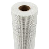 Armierungsgewebe Glasfasergewebe Weiß 165g/m² 4x4mm WDVS 50m²