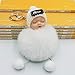 Llavero Para Mujer, Bola De Peluche Blanca Bola De Piel De Dibujos Animados Muñeca Del Sueño Llavero Bolsa Letra Sombrero Novedad Llavero Colgante, Accesorio De Moda Pareja Amigo Amante Chica Festi