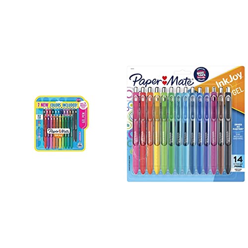 Paper Mate InkJoy Gel Pens, 14 unidades