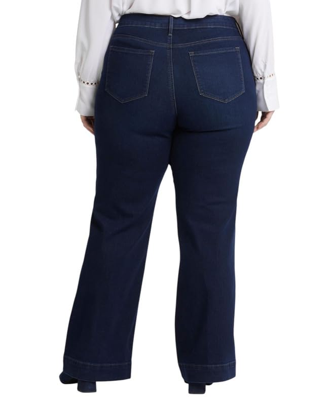 NYDJ Women's Plus Size Teresa Trouser Jeans (Burbank Wash, 16W)2
