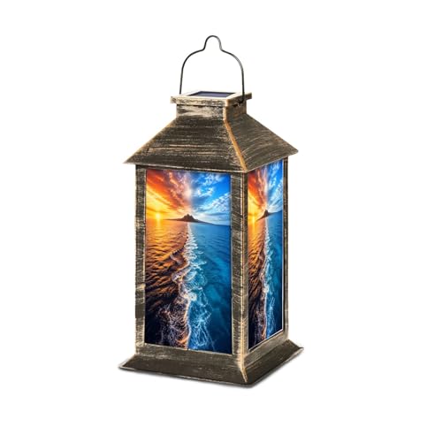 Solar Lantern Ocean Wake Trail Sunset Sunrise Gradient Sky Calm
